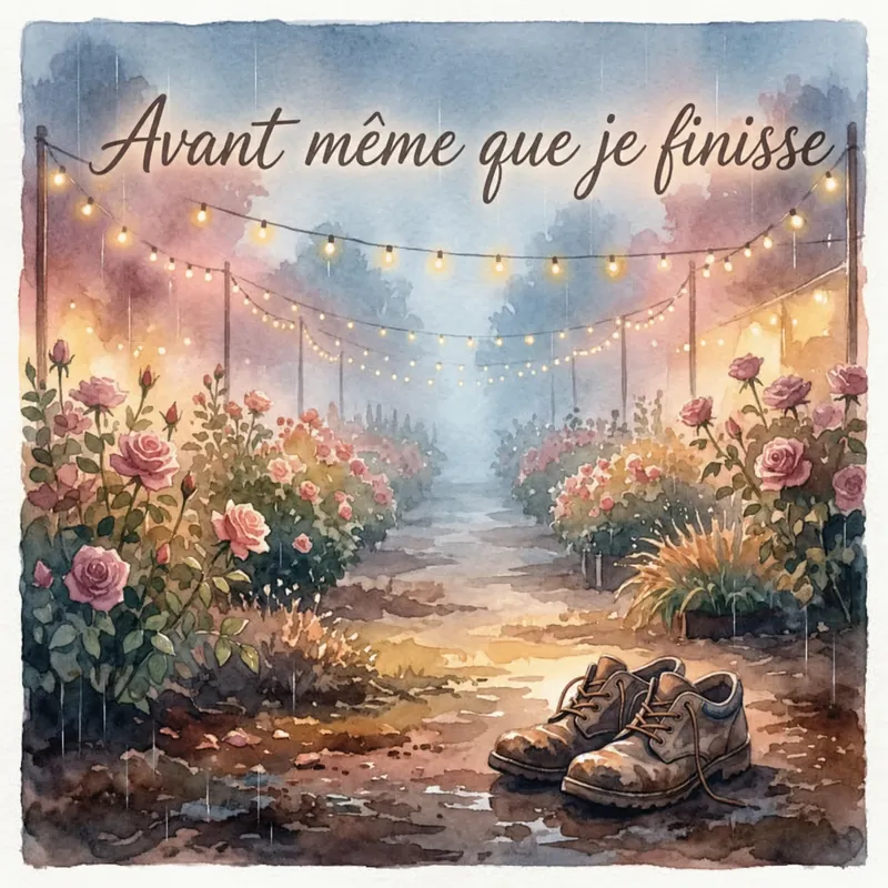Pochette de Avant même que je finisse