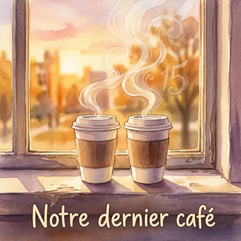 Pochette de Notre dernier café